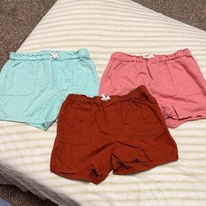 Wonder Nation Girls Short Set - Light blue, Pink, Rust